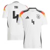 Maglia ufficiale Germania Tah 4 Casa Euro 2024 per Uomo